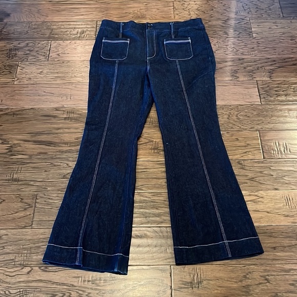 Dark Blue Women's Jeans - Picture 1 of 16